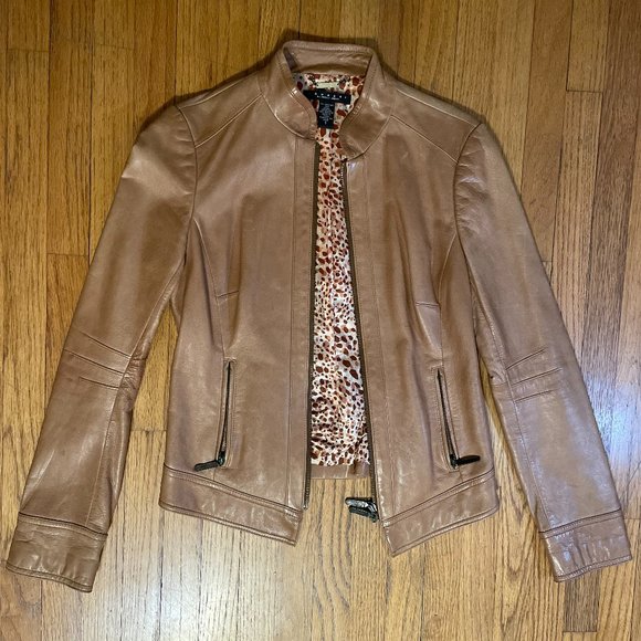 Laundry by shelli top segal leather jacket